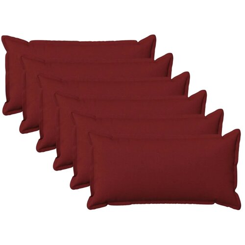  Presvlaka za jastuk 6 kom. HOUTEN Vinska crvena 40 x 70 cm - boja crnog vina 40 x 70 cm 6 Cijene