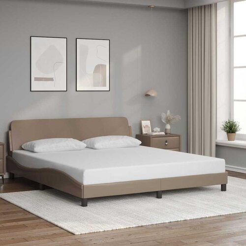 Okvir za krevet Dover cappuccina 180x200 cm umjetne koža Cene
