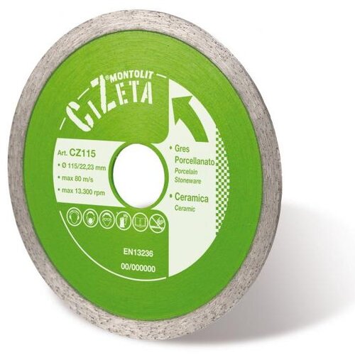 MONTOLIT e diamond disc 115 x 22,2 mm CZ115, (21118269) Cene