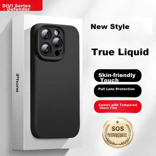  Divi Maska za mobilni telefon iPhone 15 Pro Max, Crna Cene
