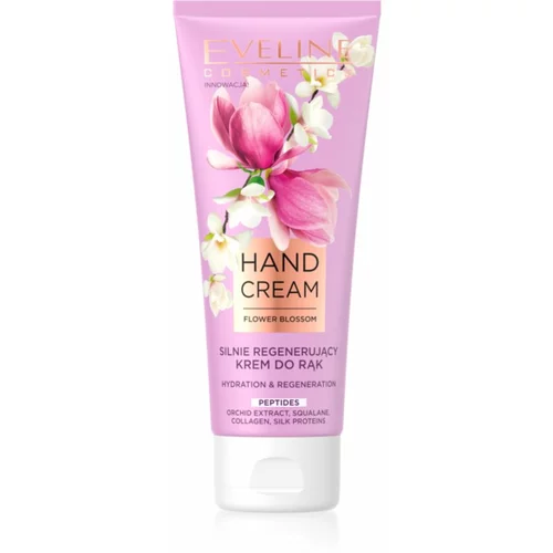 Eveline Cosmetics Flower Blossom krema za intenzivnu regeneraciju za ruke 75 ml
