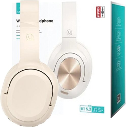 Usams naušesne slušalke bluetooth 5.3 yun series brezžične bež, (21968799) Cene