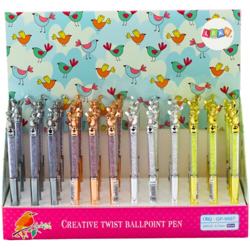 Bird Ballpoint Pen Blue Refill 0.7mm Mix Slike