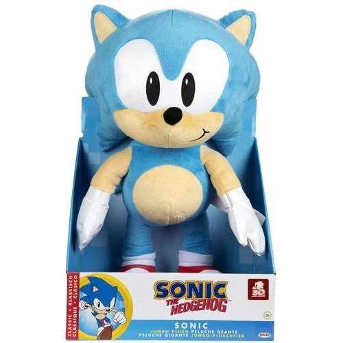 Sonic jumbo plišasta igrača 51 cm sort.