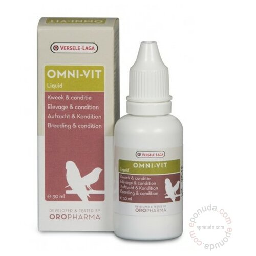 Oropharma vitamini za ptice Omni-Vit kapi, 30ml Slike