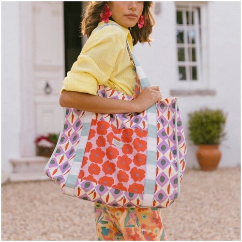 Favorite People Nakupovalne torbe Tote Bag Formaggio - Multi Večbarvna Slike