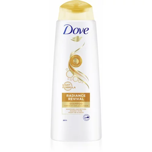 Dove Nutritive Solutions Radiance Revival šampon za sijaj in mehkobo las 400 ml za ženske