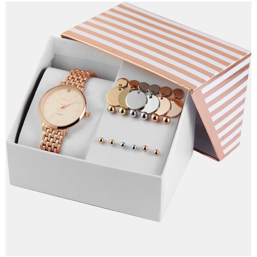Excellanc ženski komplet simply rose gold Slike