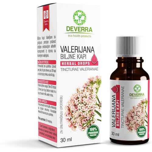 Deverra Farm Biljne kapi Valerijana 30ml Cene