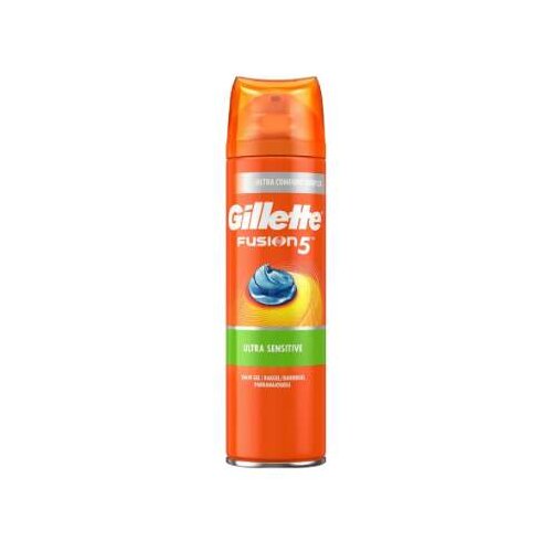 Gillette Fusion Ultra Sensitive Gel za brijanje, 200 ml Slike