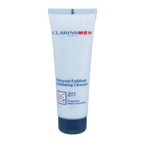 Clarins Men Exfoliating Cleanser 2in1 čistilna piling emulzija 2v1 125 ml za mo&scaron;ke Cene