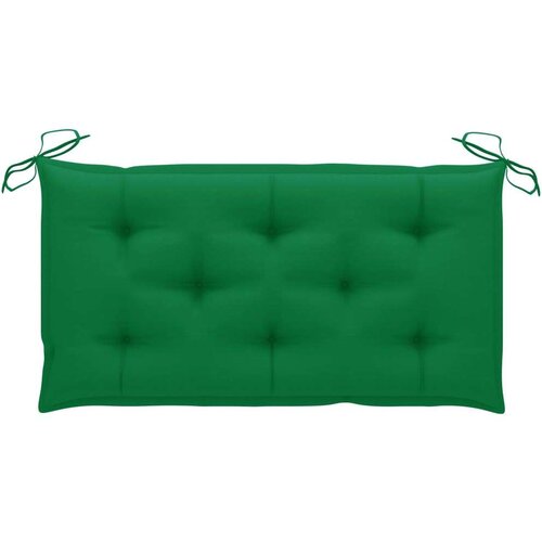  Jastuk za vrtnu klupu zeleni 100 x 50 x 7 cm od tkanine Oxford Cijene