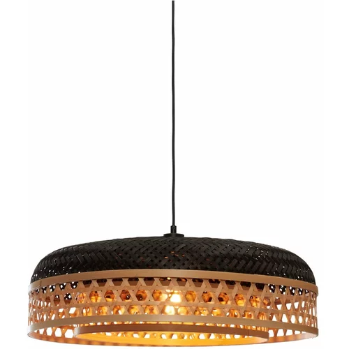 Good&Mojo Crna/u prirodnoj boji viseća svjetiljka s bambusovim sjenilom ø 60 cm Ubud –