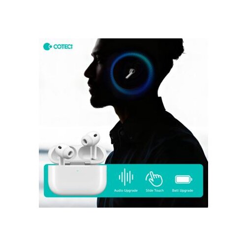  Bluetooth slu&scaron;alice Coteci Smart Pods Pro 3 bele Cene