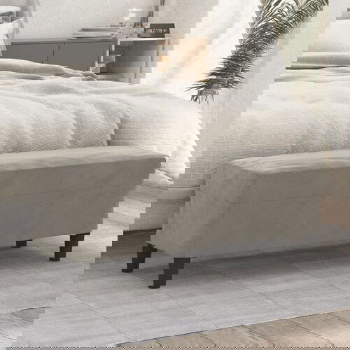vidaXL Klupa svjetlosiva 100 x 35 x 41 cm baršunasti Cijene