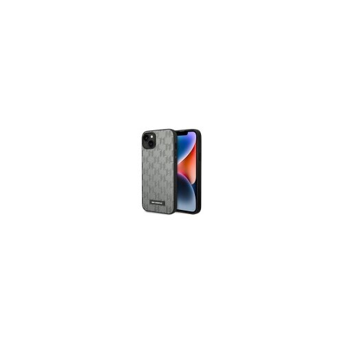 Karl Lagerfeld OVITEK HARDCASE ZA IPHONE 14 PLUS 15 PLUS SAFFIANO KOVINSKI LOGO, (5000339201) Slike