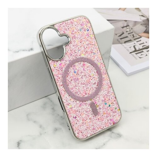  Futrole glam glow magsafe za iphone 16 (6.1) roze ( F121193 ) Cene