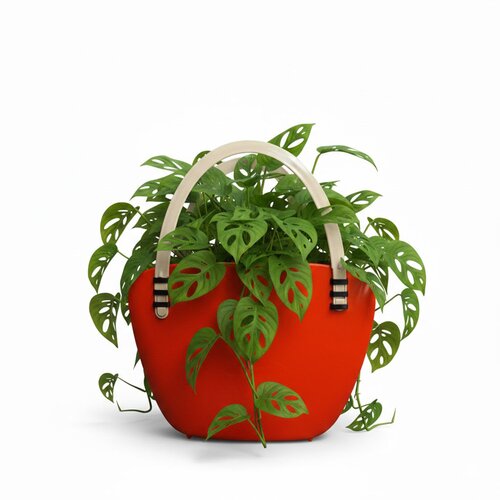 Flower bag tegla - boja narančasta Cene