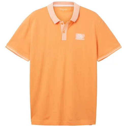Tom Tailor Majica oranžna / svetlo oranžna / bela