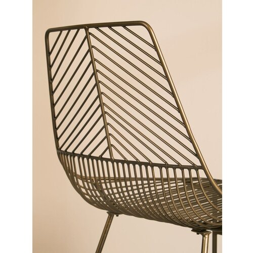 Premier Housewares Kovinski jedilni stol v bronasti barvi District &amp;ndash; Slike