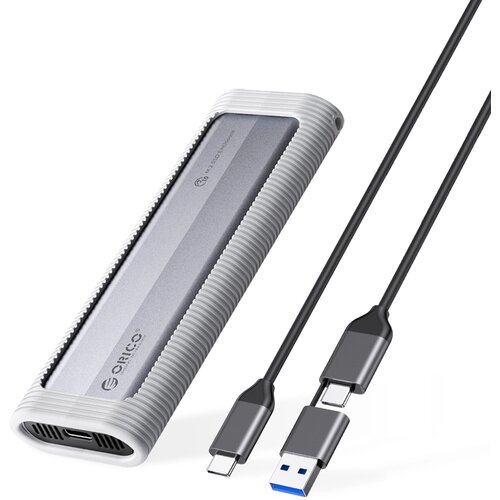 Orico AXM2-G2-V1 M.2 NVME USB-C USB-A SSD ETUI ZA SHRANJEVANJE ZA 10GB/S SSDS, (5000347188) Slike