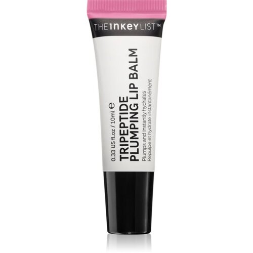 The Inkey List Tripeptide Plumping Lip Balm balzam za ustnice z učinkom povečanja odtenek Pink 10 ml Cene