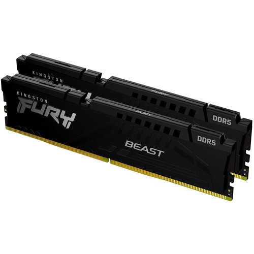 Kingston dimm DDR5 64GB (2x32GB kit) 5600MT/s KF556C36BBE2K2-64 fury beast black expo Slike