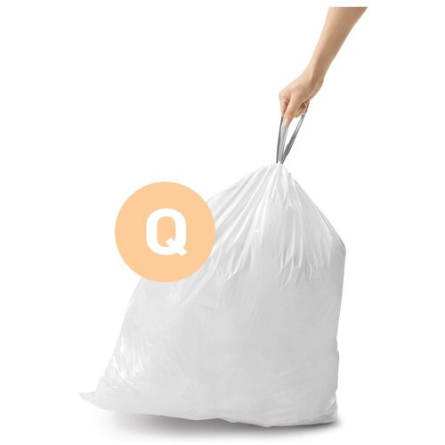Simplehuman S trakom za zatezanje vreće za smeće 100 kom 65 l Q &amp;ndash; Slike