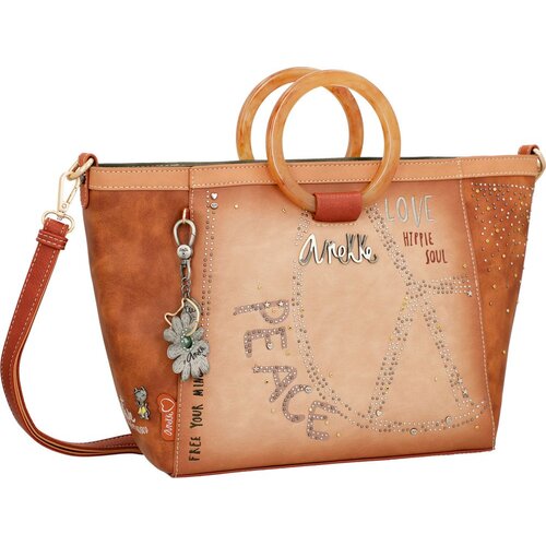 Anekke Anekke, Peace &amp;amp; Love - Torba - Anekke, Peace and Love, Round handles, 40x25x12 cm Slike