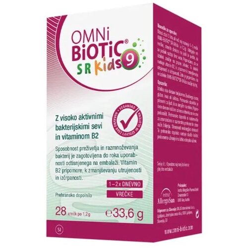 OMNI-BIOTIC Kesice probiotika za decu SR-9 Kids, 28 kesica Slike