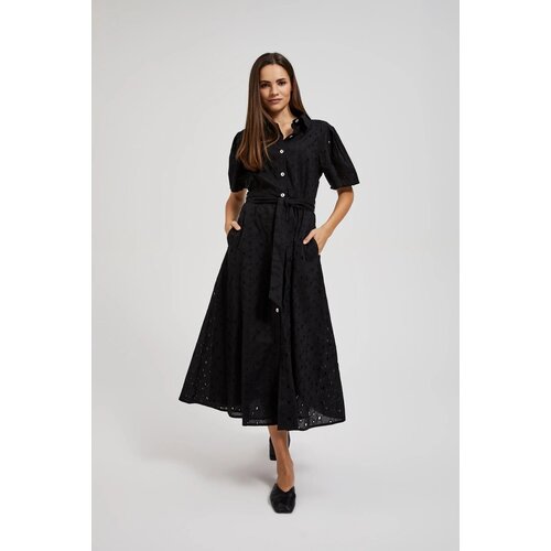 Moodo Women's summer dress - black Cene