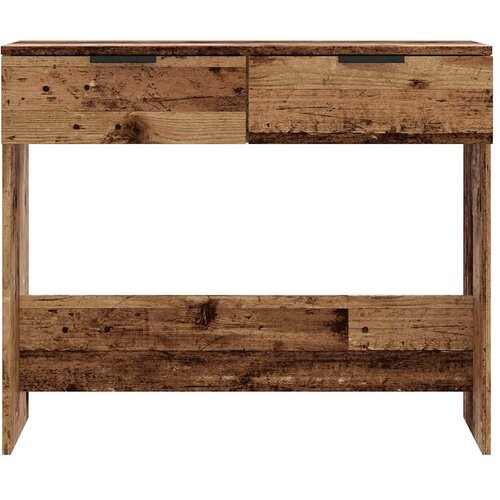  Konzolni stol Staro drvo 90x36x75 cm Konstruirano drvo Slike
