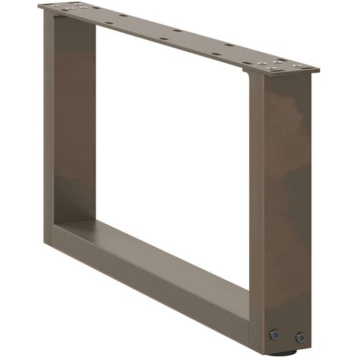  Noge za klub stolić U-oblik 2 kom Prirodni čelik 70 x (30-31) cm Čelik - Prirodna 70 x (30-31) cm 2 1 Slike