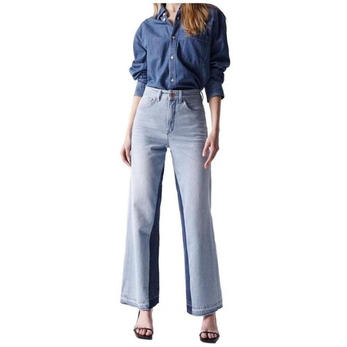 Salsa Jeans flare - Modra Cene