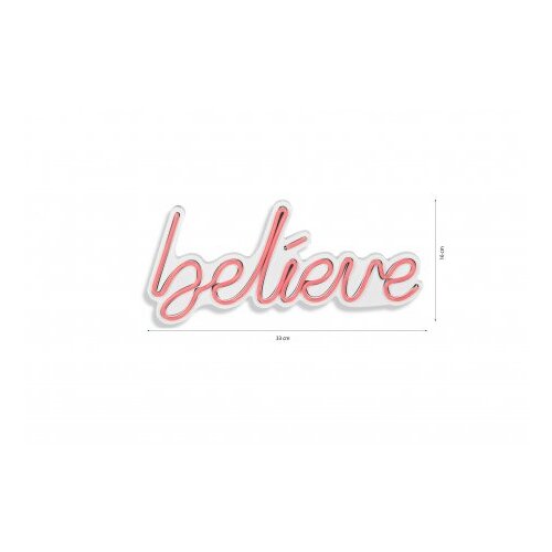 Wallxpert believe pink Slike