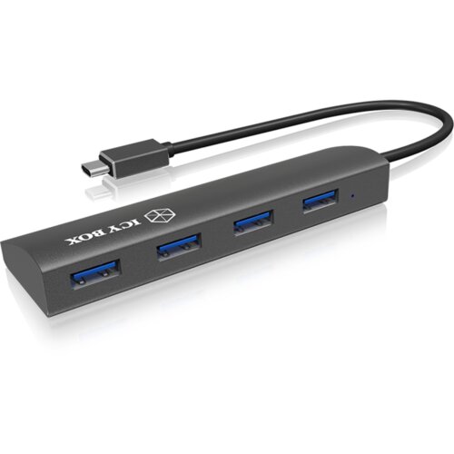Icybox IB-AC-6405C USB-C hub na 4x USB-A Slike
