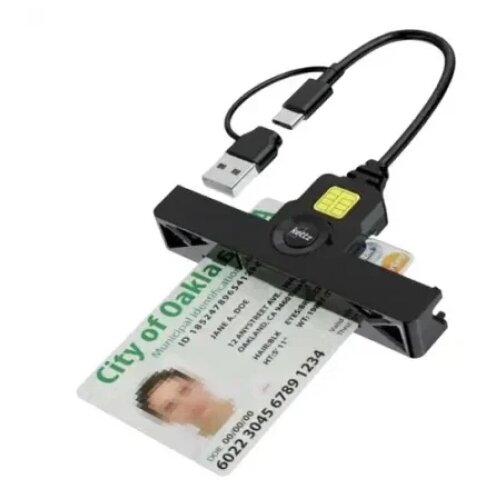 Kettz KTZ-CR230AC Type C/USB čitač ID smart i SIM kartica Cene