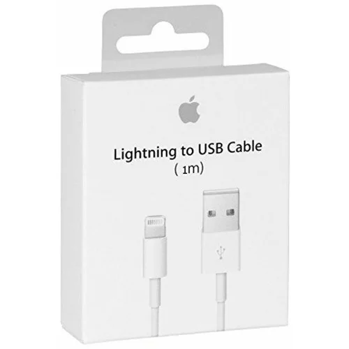 Apple Podatkovni kabel md818 lightning iphone x, iphone 8 plus, iphone 8, iphone 7, iphone 7 plus, iphone 6 plus, iphone 6, iphone 5s, iphone se polnilnik original