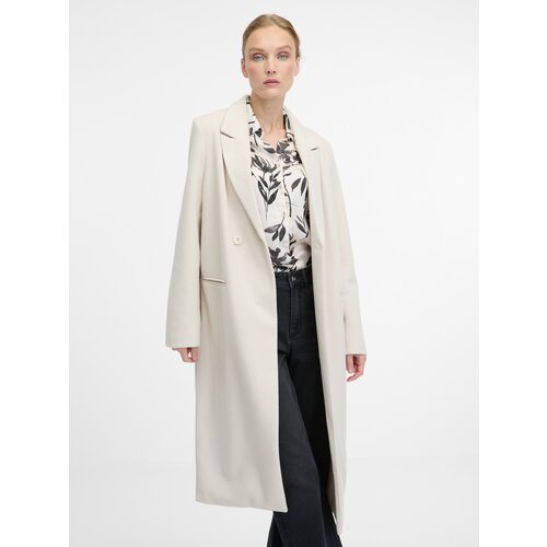 Orsay Cream women&amp;#039;s coat - Women&amp;#039;s Slike