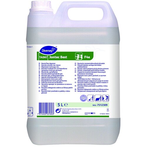 Diversey Taski Jontec Best F4e, Sredstvo za či&scaron;ćenje podova, 5l Cene