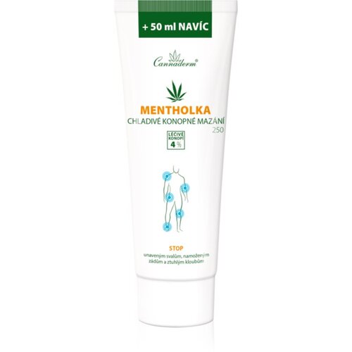 Cannaderm Mentholka hemp lubrication masažna krema s hladilnim učinkom 250 ml Cene