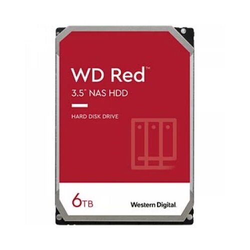 Western Digital WD 6TB 3.5" SATA III 256MB IntelliPower WD60EFAX Red Cene