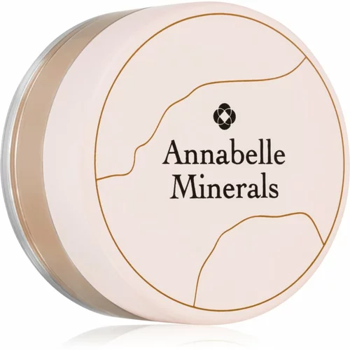 Annabelle Minerals Mineral Powder Pretty Glow transparentni puder v prahu za osvetlitev kože 4 g