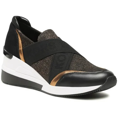 Michael Kors Superge Geena Slip On Trainer 43F3GNFP1D Črna