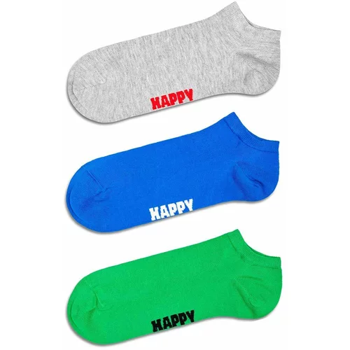 Happy Socks Nogavice Solid Low 3-pack