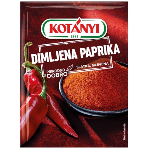 Kotanyi paprika slatka dimljena 25g Cene