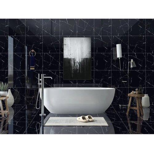ARTTILE Unutarnje podne pločice Artille Alaska black 60x60 1KL 1,44 m&amp;sup2; Slike