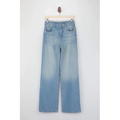 TRENDYOLMILLA ženske pantalone Twoss26Je00123, plava Cene
