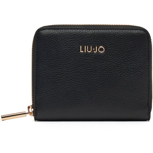 Liu Jo Velika ženska denarnica M Zip Around AA5156 E0058 Črna Slike