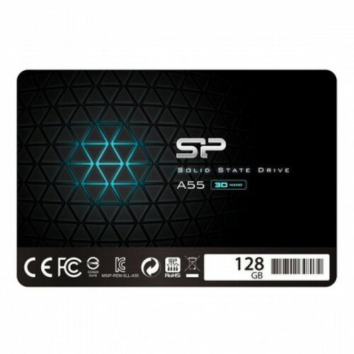 SSD Silicon Power 2.5" SATA A55 128GB SP128GBSS3A55S25 Cene
